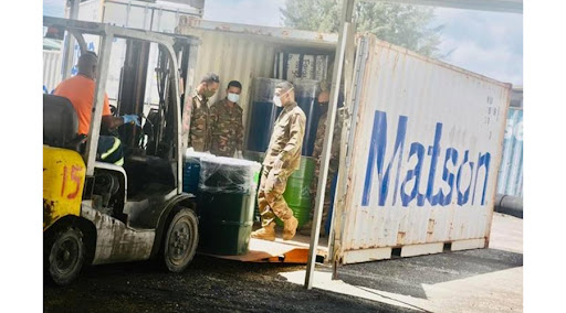 Distribution of aid in Tonga starting to pick up