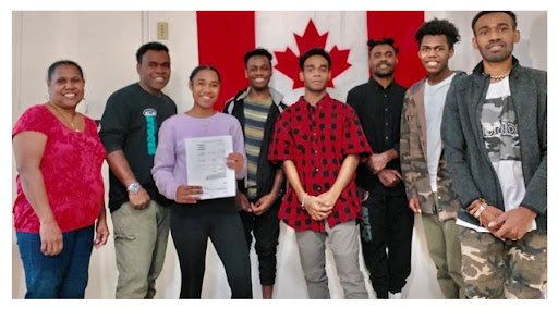 Local SI family of 8 gets Canadian Permanent Residence