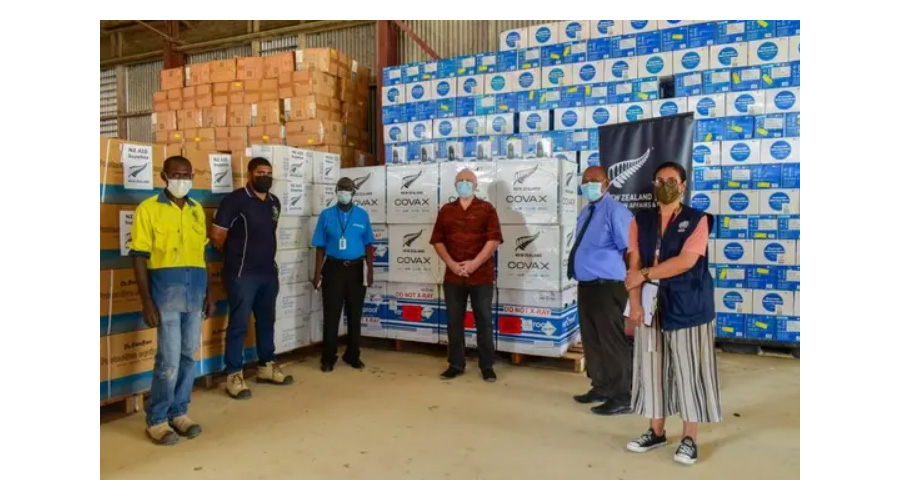 New Zealand Supports Solomon Islands with COVID 19 Vaccines through the COVAX Facility