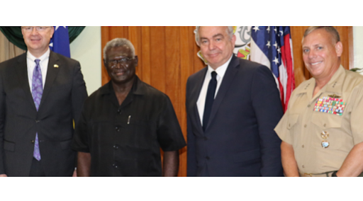 SOLOMON ISLANDS UNITED STATES BILATERAL TALKS REPORTEDLY A SUCCESS US COMMITTED TO DO MORE